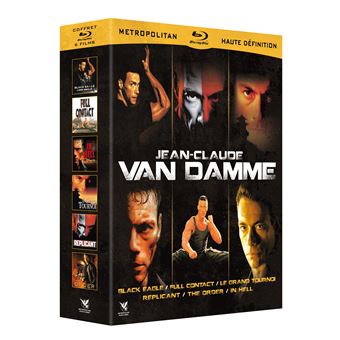 Coffret Jean-Claude Van Damme 6 Films Blu-ray