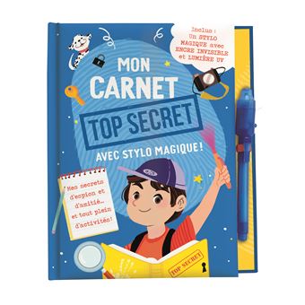 Mon carnet top secret Mes secrets d'amour et d'amitié