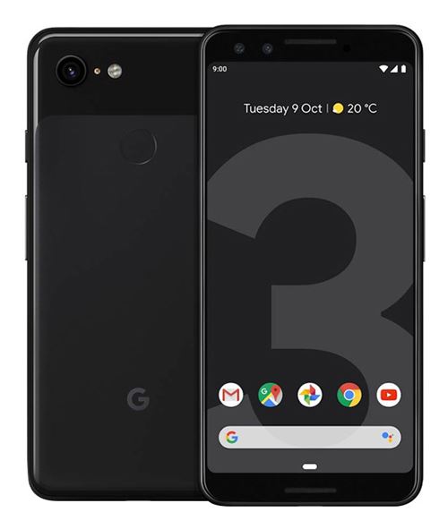 GOOGLE PIXEL 3 64GB BLK REFURB État correct - N/A reconditionné disponible sur Fnac