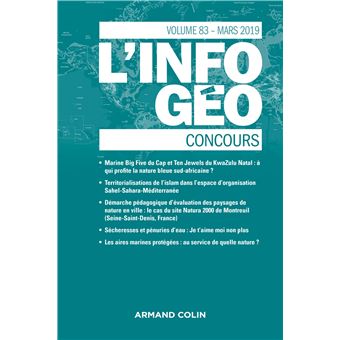 L'Information géographique (1/2019) Concours
