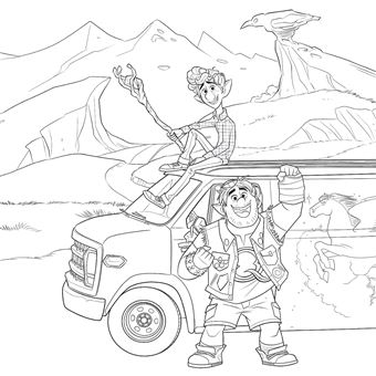 Grand Carré Disney Frères et soeurs