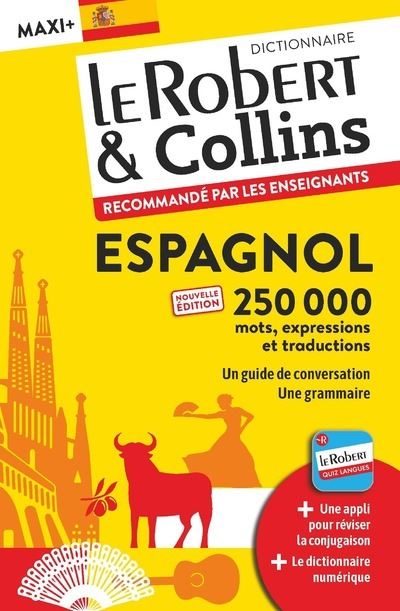 Le Robert & Collins Maxi+ espagnol + Carte téléchargement NE