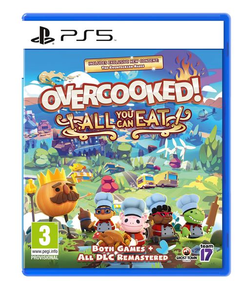 Pochette avant du jeu Overcooked ! All You Can Eat PS5