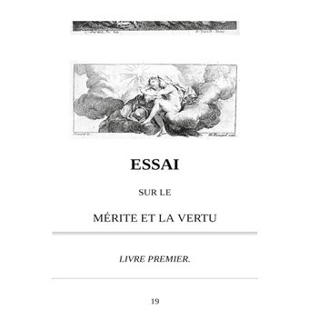 Essai sur le mérite et la vertu