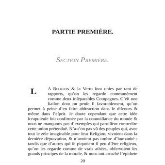 Essai sur le mérite et la vertu