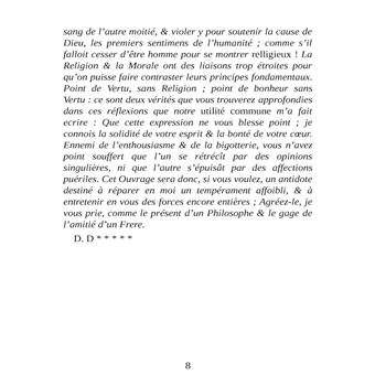 Essai sur le mérite et la vertu