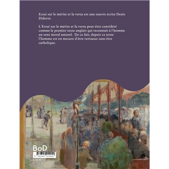 Essai sur le mérite et la vertu