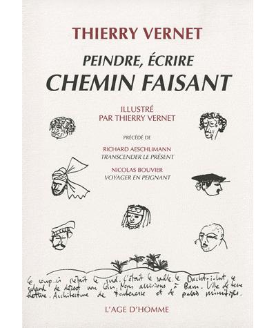 Peindre, écrire, chemin faisant