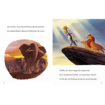DISNEY - Mes Premières Lectures - C'est moi qui lis - Le Roi Lion, L'histoire du film