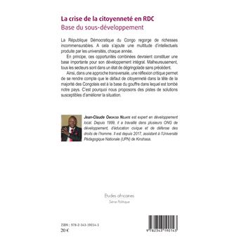 La crise de la citoyenneté en RDC