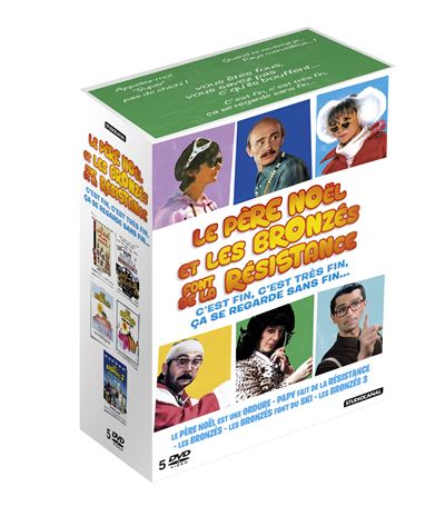 Coffret Le Père Noël et Les Bronzés font de la résistance DVD
