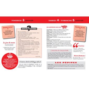 L'almanach des Grosses Têtes 2020