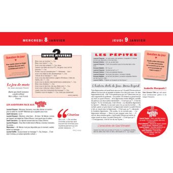 L'almanach des Grosses Têtes 2020