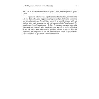 Le double jeu du Je entre le Un et le Deux (2)