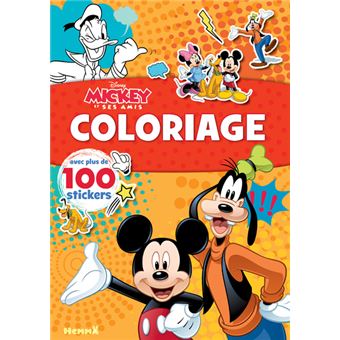 Disney Mickey et ses amis - Coloriage (Mickey et Dingo)