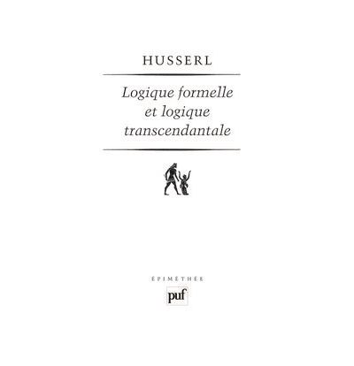 Logique formelle et logique transcendantale