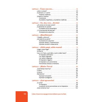Cahier d'exercices espagnol intermédiaire pour les Nuls