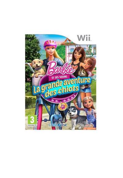 Barbie et ses Soeurs : La Grande Aventure des Chiots Wii