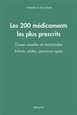 Les 200 médicaments les plus prescrits