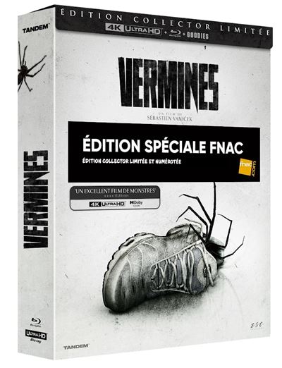 Vermines Édition Spéciale Fnac Collector Limitée et Numérotée Exclusivité Web Blu-ray 4K Ultra HD - 1