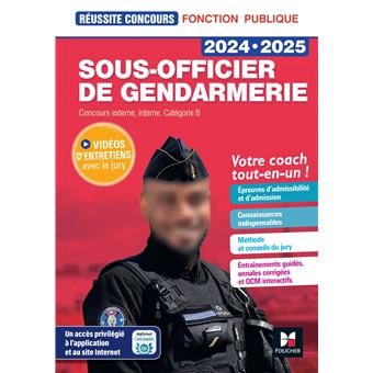 Reussite Concours Sous Officier De Gendarmerie 2021 2022 Preparation Complete Dernier Livre De Philippe Alban Precommande Date De Sortie Fnac