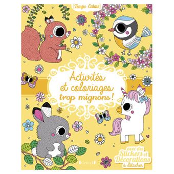 Activités et coloriages trop mignons
