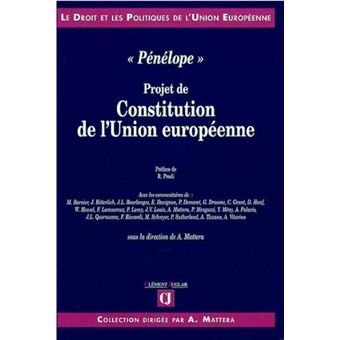 Pénélope, projet de Constitution de l'Union européenne