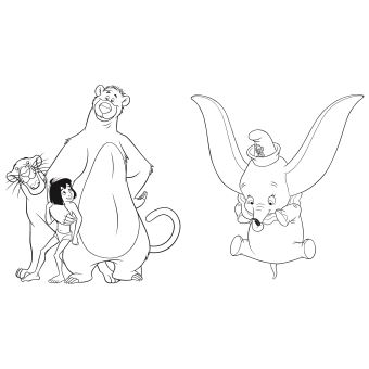 DISNEY ANIMAUX - Maxi-Colo