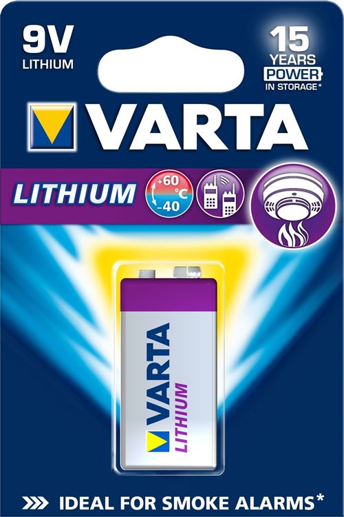 Varta CR9V - vue 1