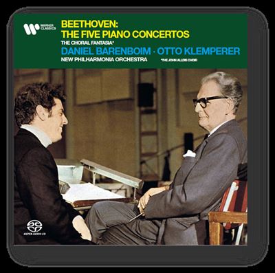 Beethoven - Les 5 Concertos pour piano SACD Hybrid Édition Limitée