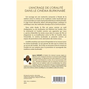 L'ancrage de l'oralité dans le cinéma burkinabè