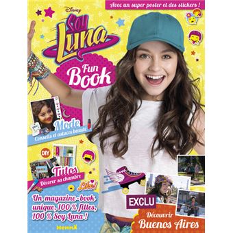 Soy Luna - Disney Soy Luna Fun Book - Collectif - broché, Livre tous ...