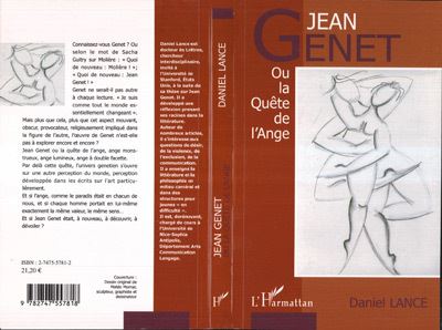 Jean Genet ou la quête de l'ange - Daniel Lance - broché