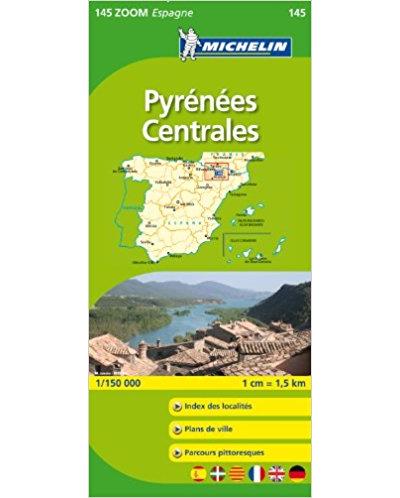 Pyrenees Centrales Cartes Zoom Kaarten