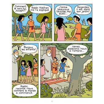 La bible pour les enfants en BD