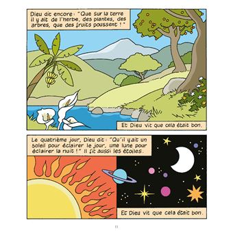 La bible pour les enfants en BD
