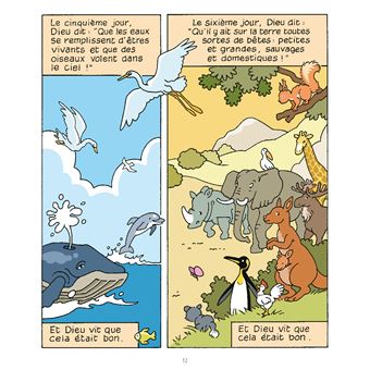 La bible pour les enfants en BD