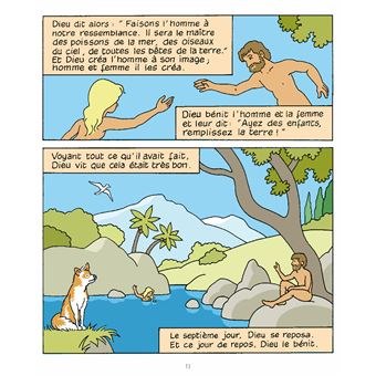 La bible pour les enfants en BD