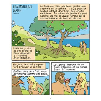 La bible pour les enfants en BD