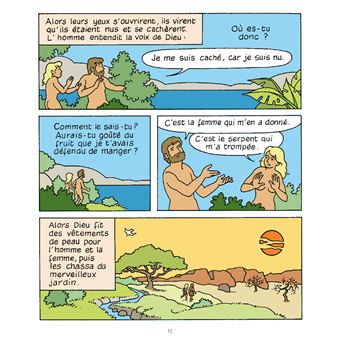 La bible pour les enfants en BD