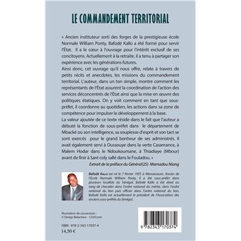 Le commandement territorial ou la parole d'un muet