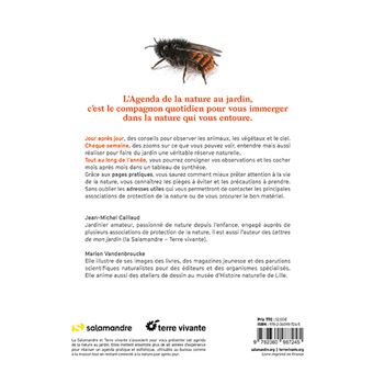 Agenda de la nature au jardin 2023