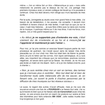 La puissance des maux