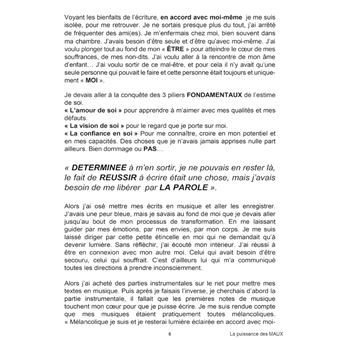 La puissance des maux