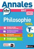 Annales Bac 2023 Philosophie