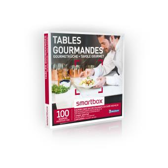Coffret cadeau Smartbox Tables gourmandes