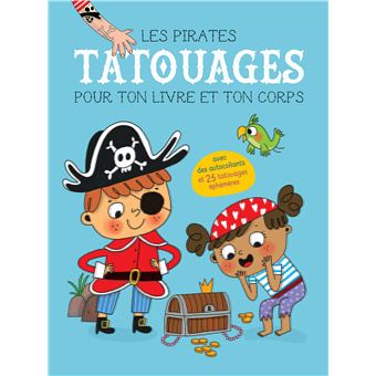Les pirates - Tatouages pour ton livre et ton corps
