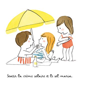 Mon imagier des sensations - Les vacances à la mer