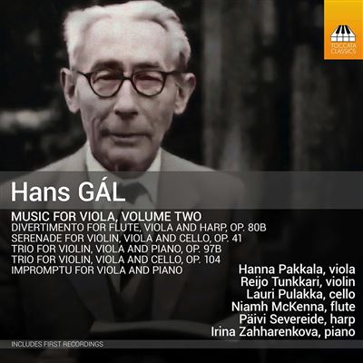 Gál, Hans : Musique pour Alto Volume 2