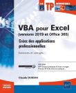 VBA pour Excel Version 2019 et Office 365
